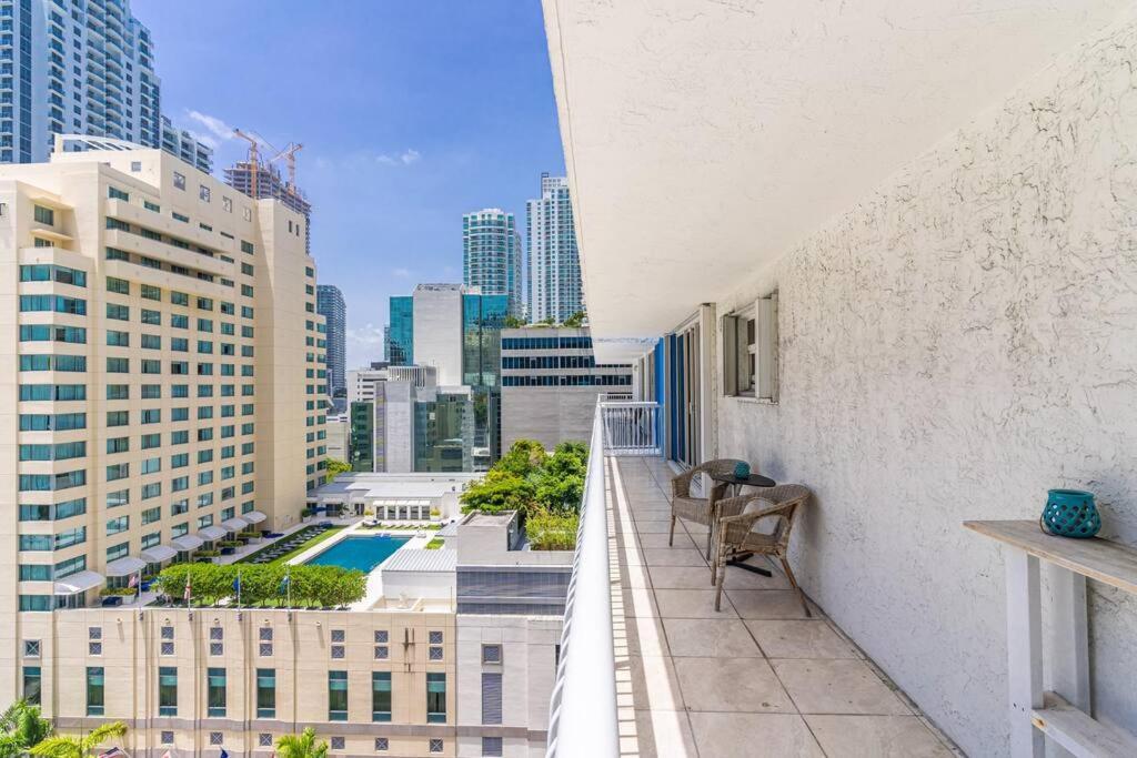 マイアミModern 2/2 With Beautiful Ocean And Brickell Viewsアパートメント エクステリア 写真